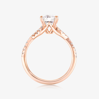 Infinity Solitaire Ring - Carrie K. 