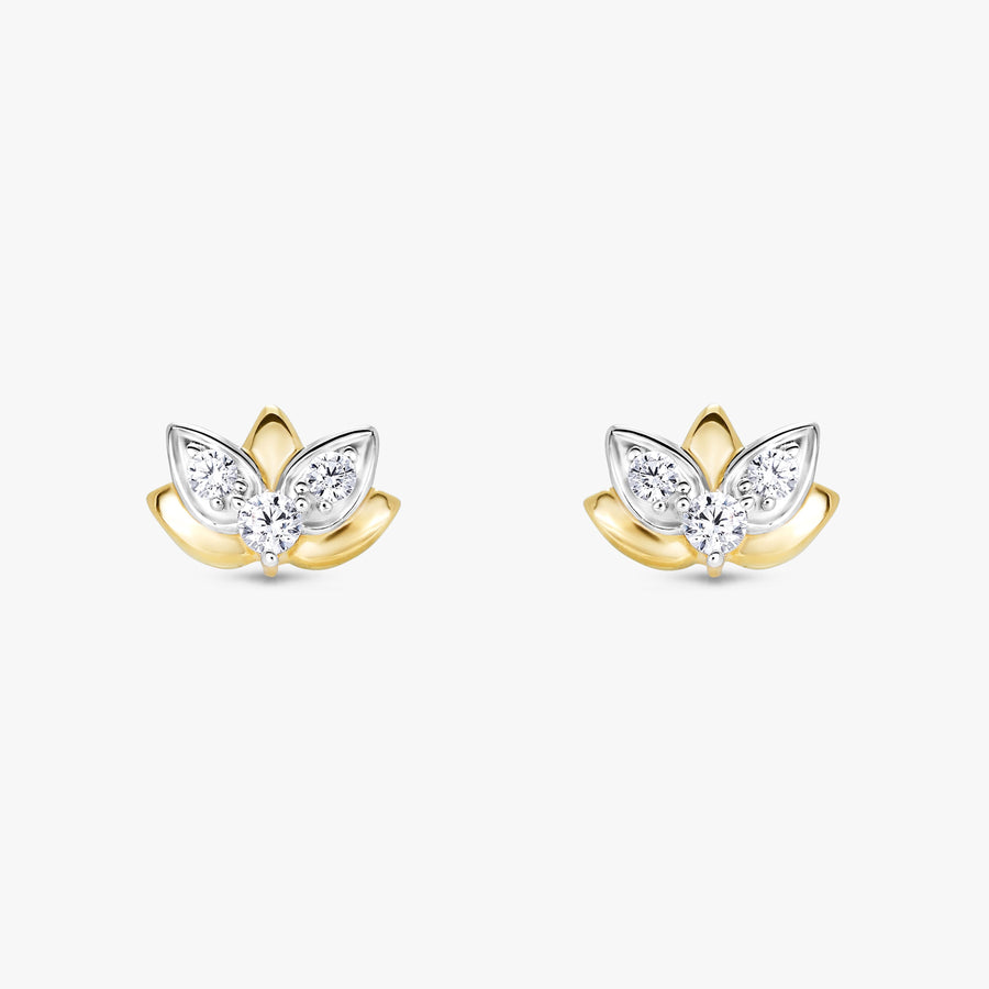 Lotus Ear Studs - Carrie K. 