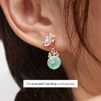 Lotus Ear Studs - Carrie K. 