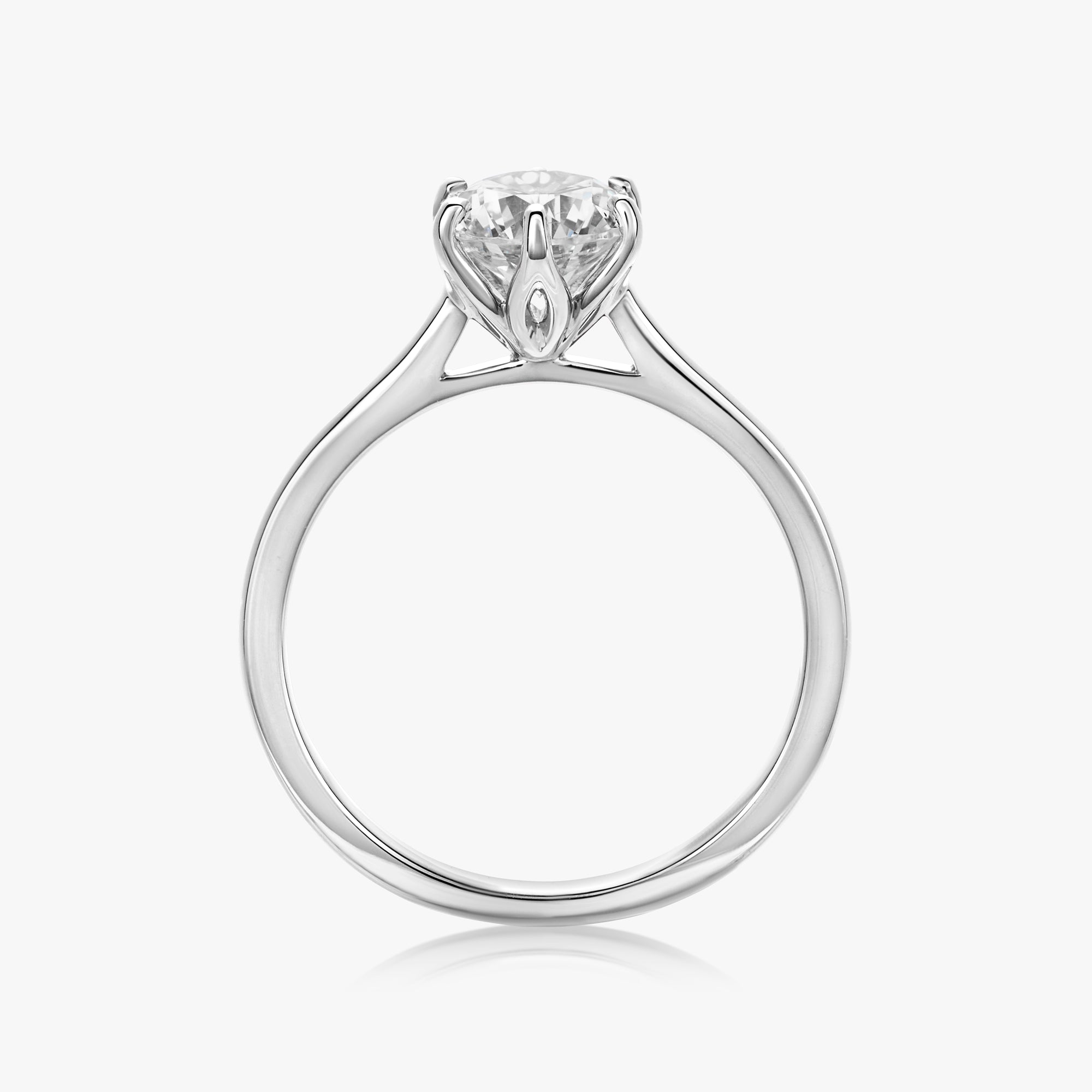 Lotus Solitaire Ring - Carrie K. 