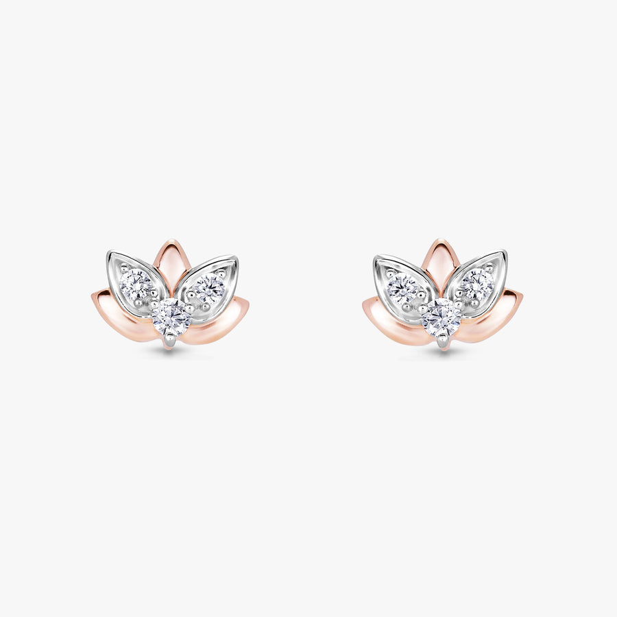 Lotus Ear Studs - Carrie K. 