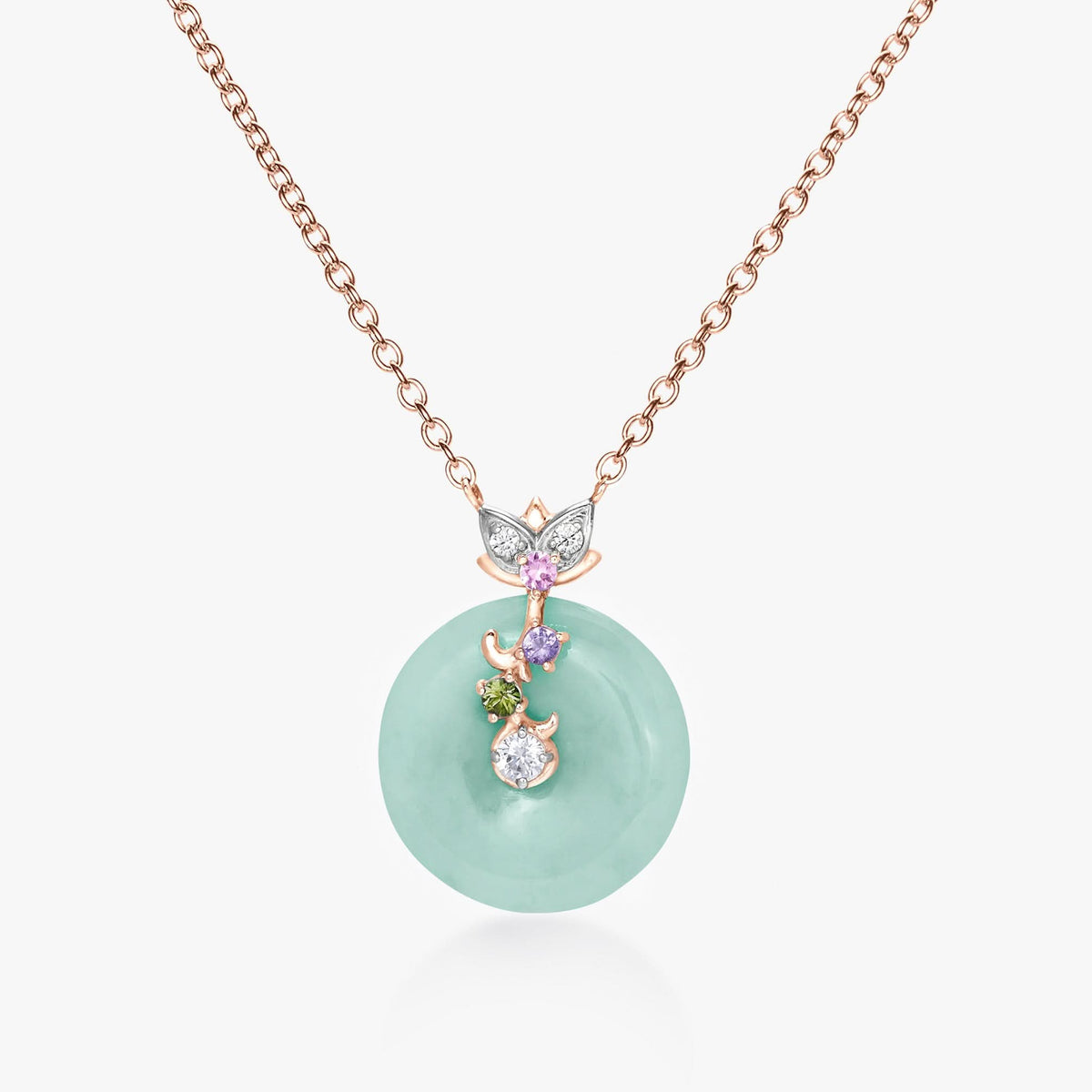 Jade coin pendant cheap
