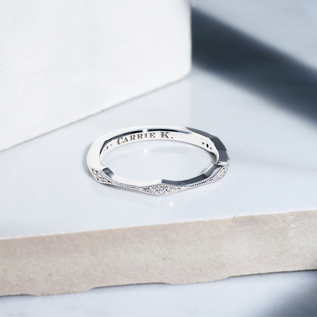 Capella 3/4 Eternity Ring - Carrie K. 